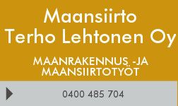 Maansiirto Terho Lehtonen Oy logo